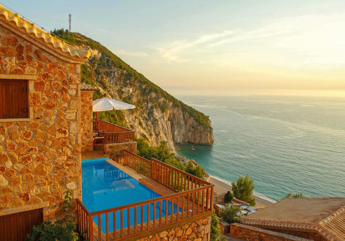 Beyond Villas Áyios Nikítas Buitenkant foto